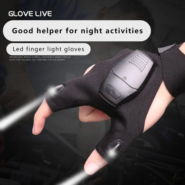 Hands-Free LED Light Glove