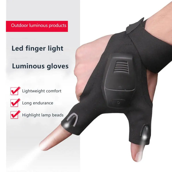 Hands-Free LED Light Glove